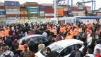 Nach dem Tod eines Hafenarbeiters – Streik der Hafenarbeiter für Schutzmaßnahmen 