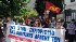 ΚΚΕ - ΚΝΕ: Protestaktion an der Botschaft Serbiens in Athen gegen den inakzeptablen Ausschluss der NKPJ von den Parlamentswahlen