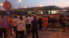 Verhaftung streikender Seeleute